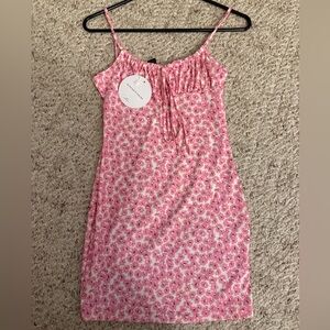 SHEIN Pink Floral Sundress